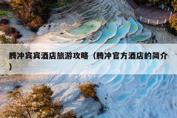 腾冲宾宾酒店旅游攻略（腾冲官方酒店的简介）
