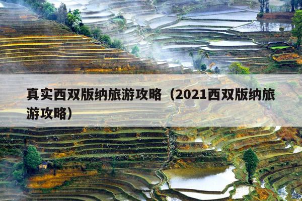 真实西双版纳旅游攻略（2021西双版纳旅游攻略）