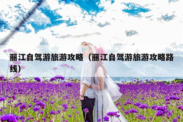 丽江自驾游旅游攻略（丽江自驾游旅游攻略路线）