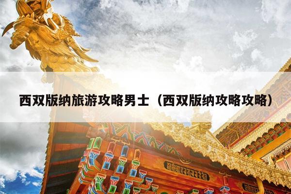 西双版纳旅游攻略男士（西双版纳攻略攻略）