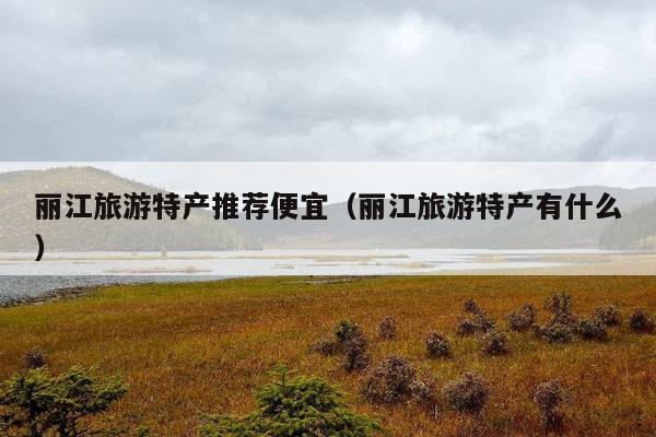 丽江旅游特产推荐便宜（丽江旅游特产有什么）