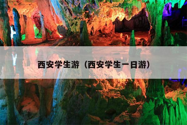 西安学生游（西安学生一日游）