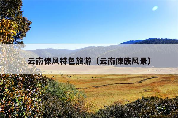 云南傣风特色旅游（云南傣族风景）