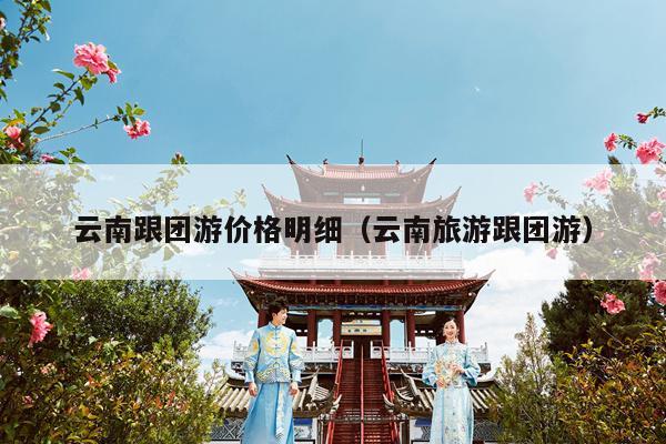 云南跟团游价格明细（云南旅游跟团游）