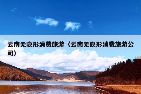 云南无隐形消费旅游（云南无隐形消费旅游公司）