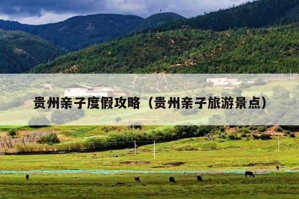 贵州亲子度假攻略（贵州亲子旅游景点）