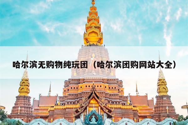 哈尔滨无购物纯玩团（哈尔滨团购网站大全）