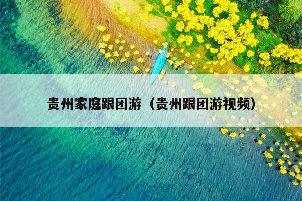 贵州家庭跟团游（贵州跟团游视频）