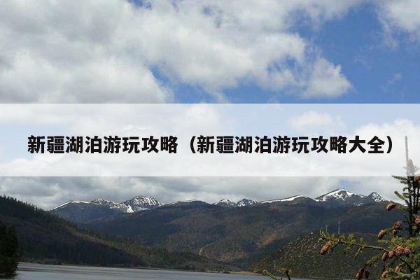 新疆湖泊游玩攻略（新疆湖泊游玩攻略大全）