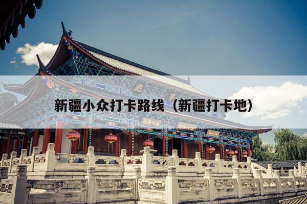 新疆小众打卡路线（新疆打卡地）