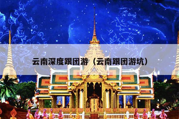 云南深度跟团游（云南跟团游坑）