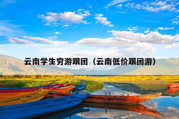 云南学生穷游跟团（云南低价跟团游）