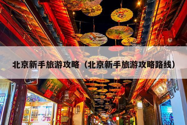 北京新手旅游攻略（北京新手旅游攻略路线）