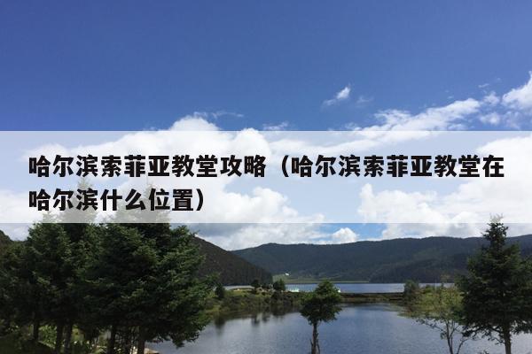 哈尔滨索菲亚教堂攻略（哈尔滨索菲亚教堂在哈尔滨什么位置）